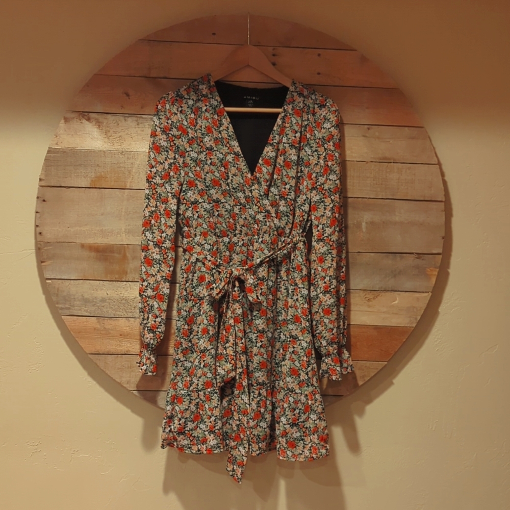 AMISU long sleeve dress